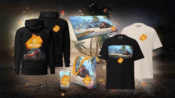 Join The Celebration World Of Tanks 14th Anniversary Merch And