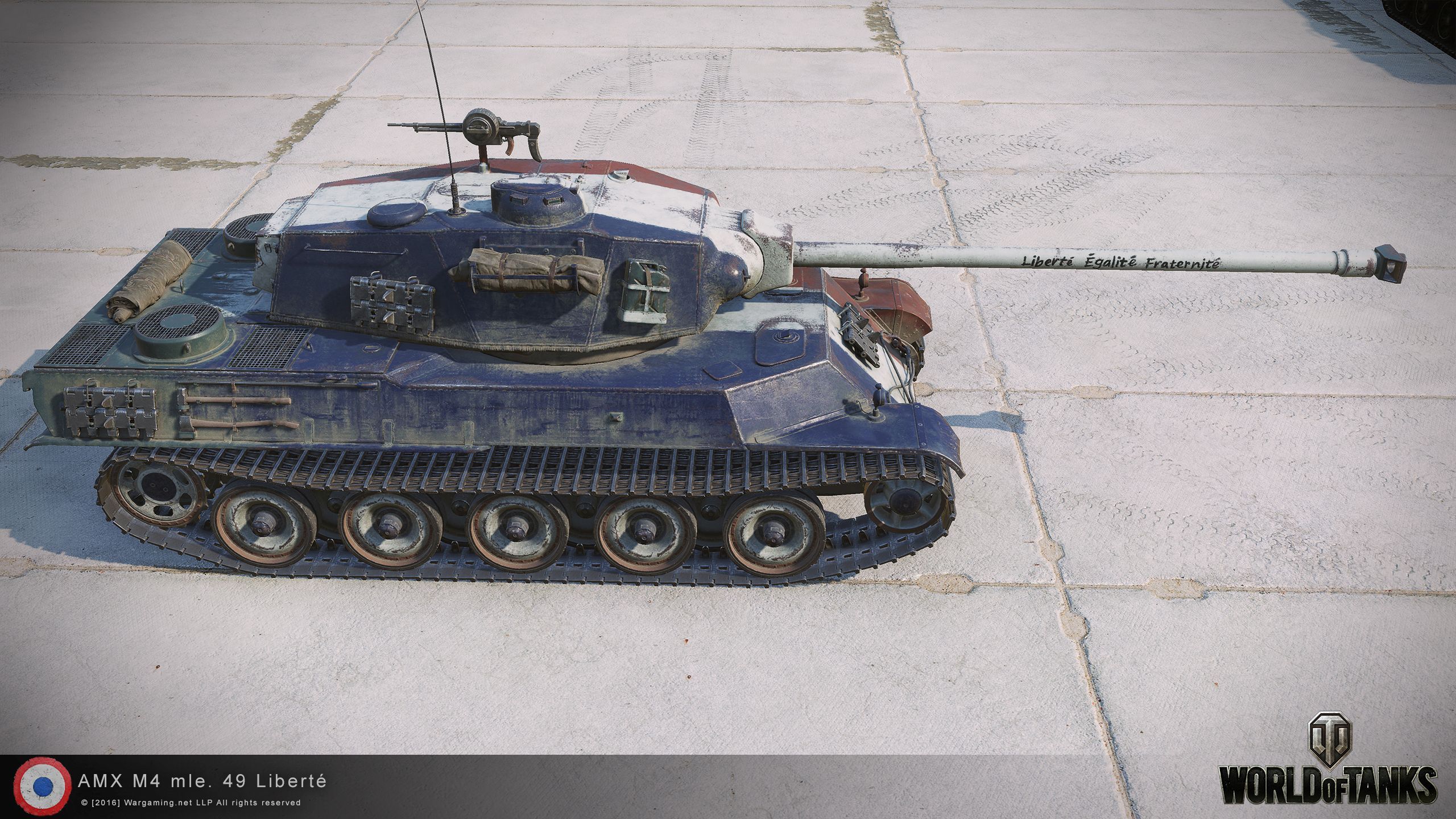 Not Your Typical French Heavy Amx M4 Mle 49 Liberte Premium Shop Offers World Of Tanks