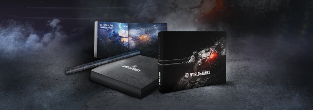 World of Tanks 10周年記念アートブック コレクターズエディション Shipping Now: 10th Anniversary World of Tanks Art Book