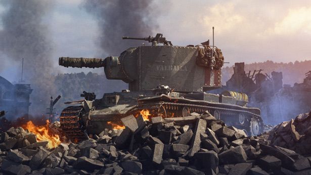 El tanque de Warhammer 40.000 trae destrucción