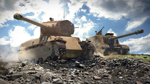 M6A2E1 y ISU-152K: Destruyan las defensas enemigas