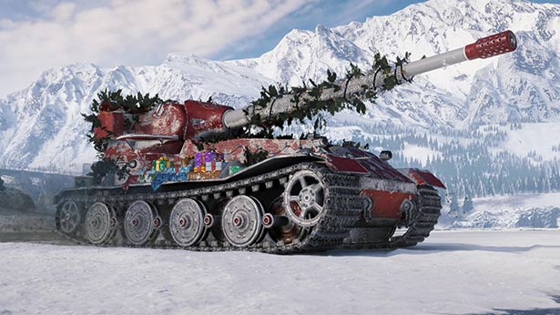 Ofertas especiales por oro: ShPTK-TVP 100 y estilo 3D “Panzer Noel”