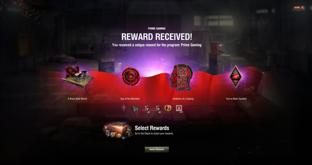 New World Prime Gaming Rewards