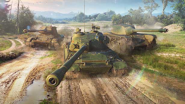 Un trío amenazante: WZ-114 + AMX Chasseur de chars + T78