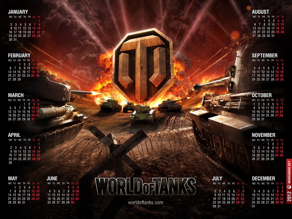 World of Tanks Calendar 2