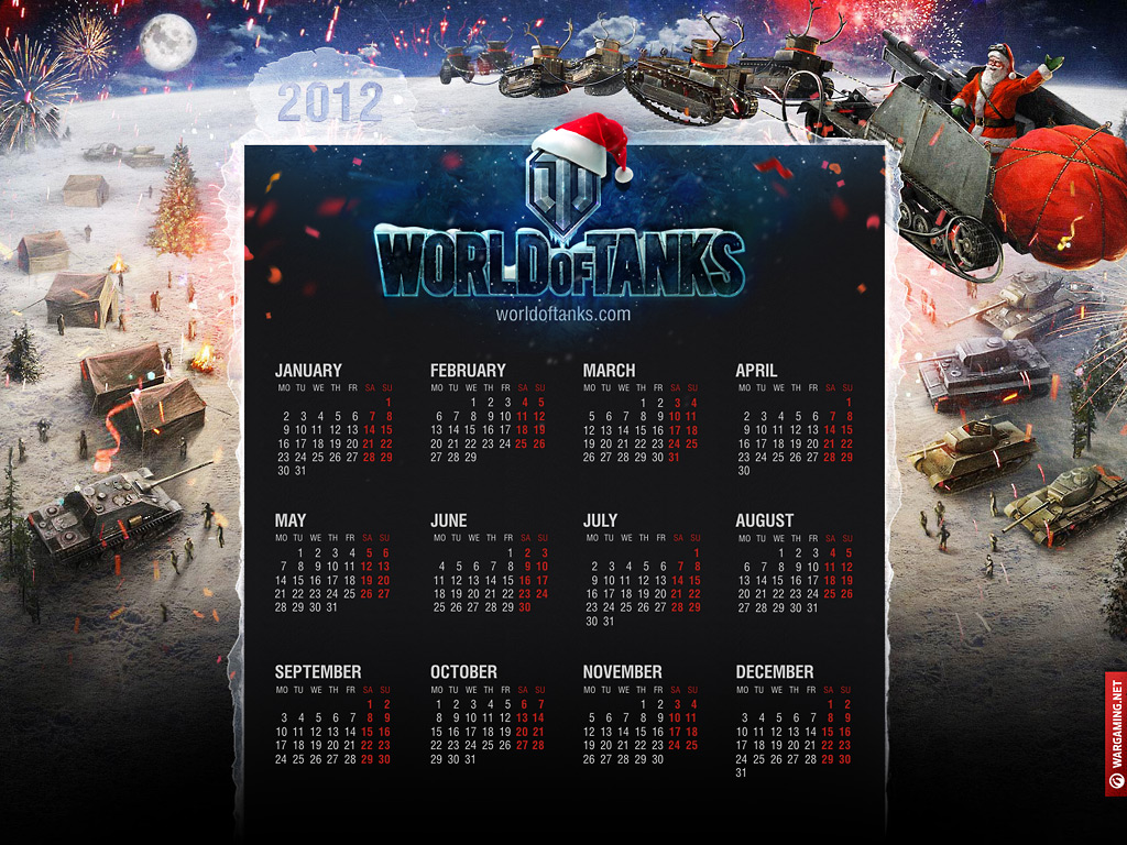 World of Tanks Calendar 3