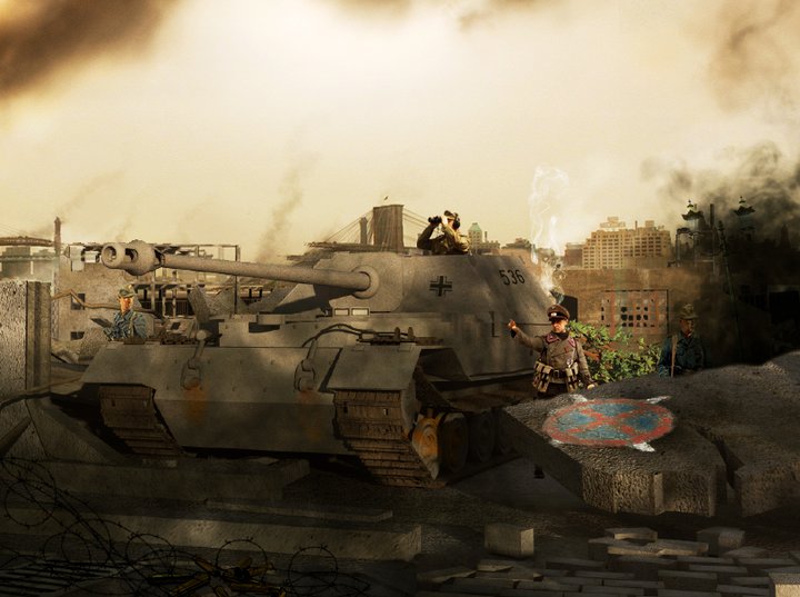 Ferdinand Tank Scenery